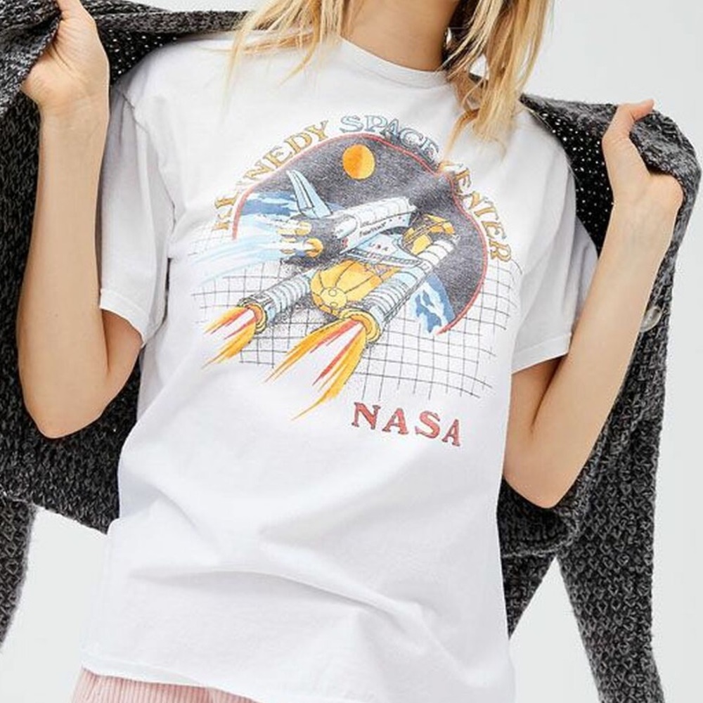 nasa graphic tee shirt from urban outfitters